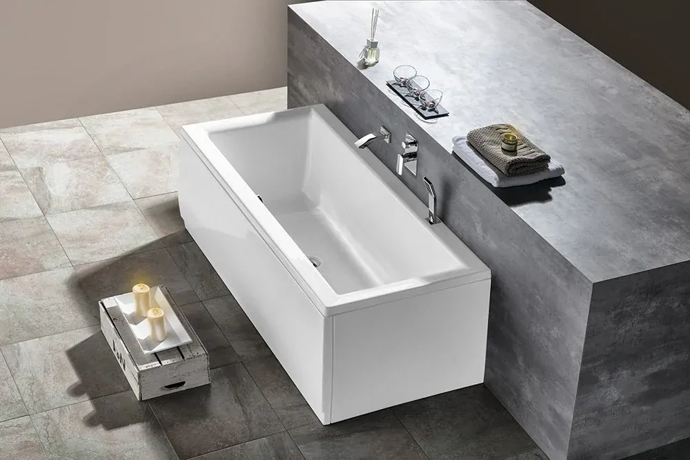 CLEO obdélníková vana 150x75x48cm, bílá